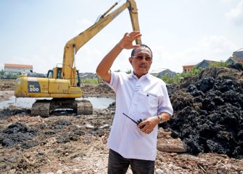 Tangani Banjir, Cak Ji Tinjau Pembangunan Boezem Rejosari Benowo
