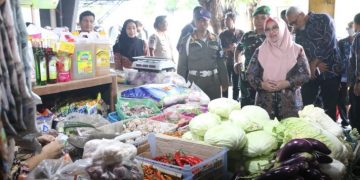 Sidak Kebutuhan Pokok, Wabup Gresik Pastikan Stabilitas Pasokan dan Harga Pangan Aman Selama Ramadan