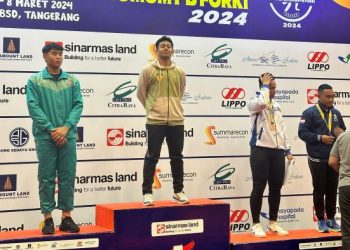 Raih Emas Kejurnas Karate, Alex Dedikasikan untuk Mendiang Pelatih Lukman Arif