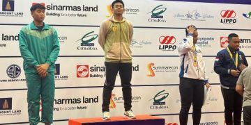 Raih Emas Kejurnas Karate, Alex Dedikasikan untuk Mendiang Pelatih Lukman Arif