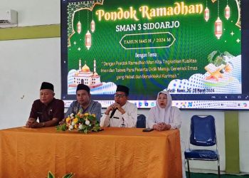 Pondok Ramadhan 1445 H SMAN 3 Sidoarjo Cetak Generasi Yang Cerdas Religinya