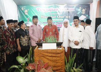 Wabup Subandi Peringati Nuzulul Qur`an  Bersama Masyarakat Bungurasih