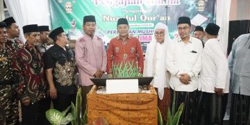 Wabup Subandi Peringati Nuzulul Qur`an  Bersama Masyarakat Bungurasih