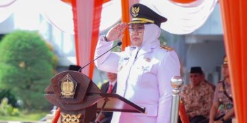 Peringatan ke-28 Hari Otoda, Wabup Gresik Sampaikan Komitmen dan Tanggung Jawab Pembangunan Berkelanjutan