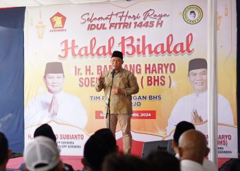 Bambang Haryo Gelar Halal bi Halal Relawan dan Simpatisan di Momentum Idul Fitri