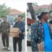 Gandeng KWG, Wabup Gresik Berbagi Bingkisan Lebaran ke 100 Abang Becak