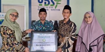 Lewat YDSF Gresik, FKPQ Kebomas Berdonasi untuk Program Recovery Warga Bawean