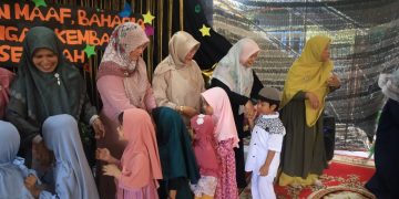 Halal Bihalal KB-TK Al Muslim Tebarkan Maaf Semangat Kembali ke Sekolah