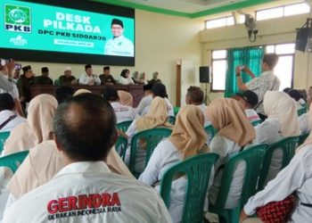 Tahan Tangis! H. Subandi-Hj. Mimik Idayana Daftar Cabup-Cawabup Sidoarjo Melalui PKB