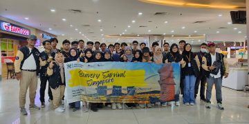 Siswa SMA SAIM ‘Backpacker-an’ ke Singapura