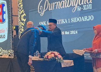 Kepala SMK Antartika 1 Sidoarjo Doakan Aluminya Jadi Orang Bertanggung Jawab