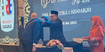 Kepala SMK Antartika 1 Sidoarjo Doakan Aluminya Jadi Orang Bertanggung Jawab