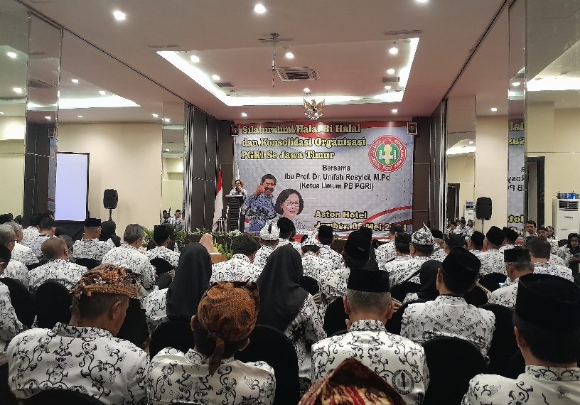 Ketum PB PGRI Beri Apresiasi dan Bangga Atas Soliditas PGRI Jawa Timur