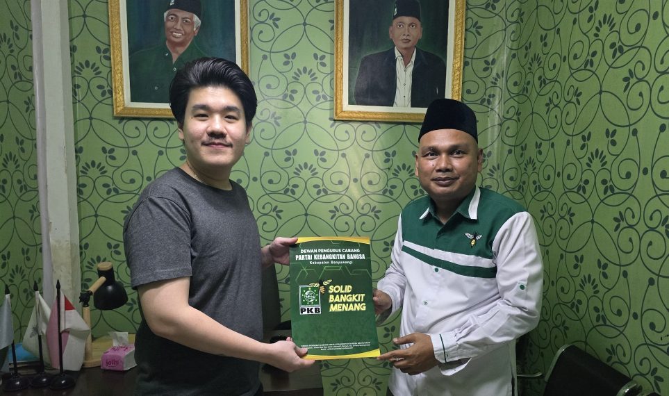 Resmi Masuk PKB, Pengusaha Muda Ini Siap Melaju ke Pilkada Banyuwangi