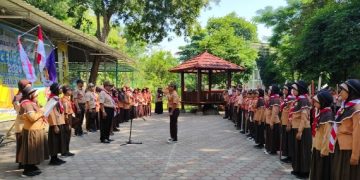 MI Ma’arif Pagerwojo Bentuk Kemandirian Siswanya Melalui Perkemahan Gelegar 2024