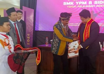 130 Siswa SMK YPM 8 Sidoarjo Sudah Kerja Tidak Ikut Pelepasan