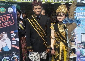 Baru Berdiri Setahun SMPN 2 Prambon Ikuti Festival Toleransi 2024