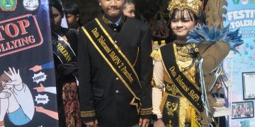 Baru Berdiri Setahun SMPN 2 Prambon Ikuti Festival Toleransi 2024