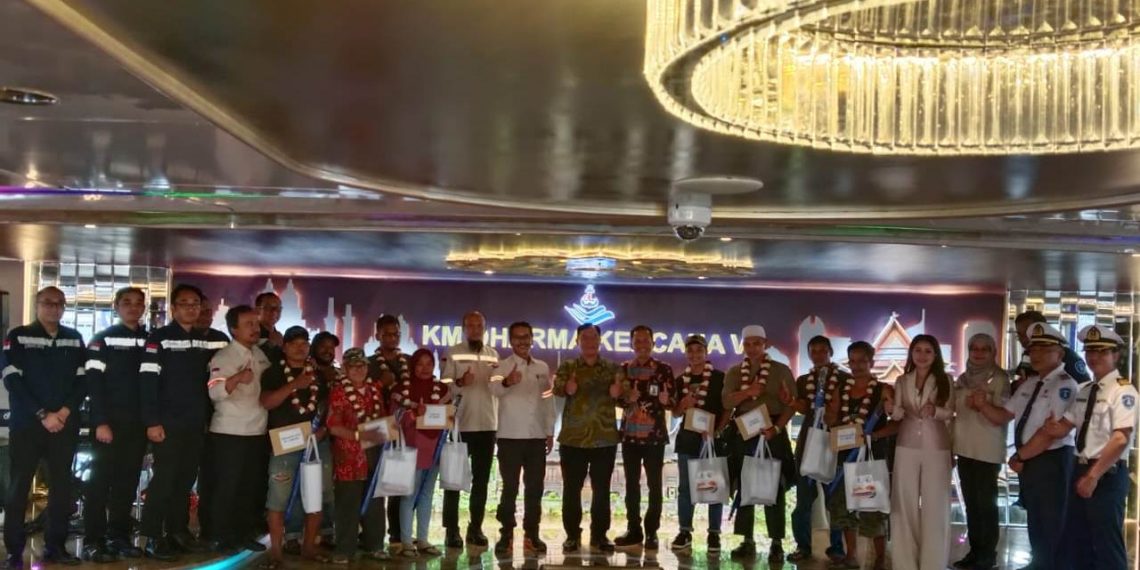 Soft Launching KM Dharma Kencana V, Fasilitas Mewah Berkapasitas 1.400 Penumpang