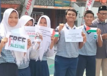 Puisi Kepala Spemutu Dukung Aksi Bela Palestina