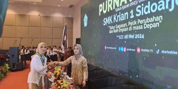 SMK Krian 1 Sidoarjo Berharap 766 Wisudawan Jaga Nama Baik Almamater