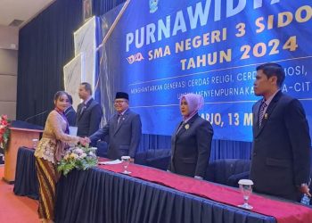 Purnawidya Ke 33 SMAN 3 Sidoarjo Hantarkan Generasi Menyempurnakan Cita-citanya
