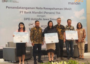 Bank Mandiri Gandeng Astindo Dongkrak Industri Pariwisata Unggulan