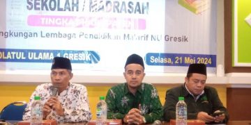 Dongkrak Mutu Pendidikan di Bidang Literasi, LP Ma’arif NU Gresik Gelar Penilaian Lomba Perpustakaan