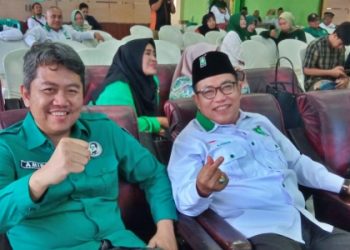 Abah Bandi Tak Hadiri Penyampaian Visi-Misi Cakada PKB Sidoarjo, Bacabup Mas Iin Dan Abah Usman Tampil Mesra
