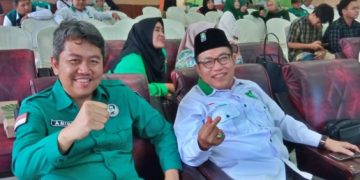 Abah Bandi Tak Hadiri Penyampaian Visi-Misi Cakada PKB Sidoarjo, Bacabup Mas Iin Dan Abah Usman Tampil Mesra