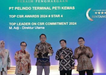 Dukung Pertumbuhan Bisnis Berkelanjutan, Pelindo Group Raih Top CSR Awards