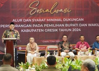 Buka Peluang Perseorangan Bacabup Gresik, KPU Syaratkan Minimal Kantongi 72.150 Dukungan