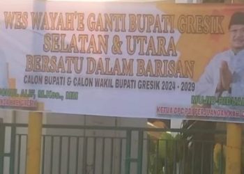 Gaduh Spanduk Bacabup/Wabub Gresik, Mujid Riduan: Itu Ingin Memecah Belah Sesama Kader PDIP