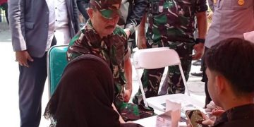 BMH Sidoarjo Baksos Pemeriksaan Gratis di Sela Penutupan TMMD 2024
