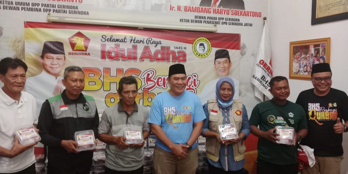 Di Surabaya dan Sidoarjo, Bambang Haryo Kurban 30 Ekor Sapi, PT DLU Kurban 63 Ekor Sapi