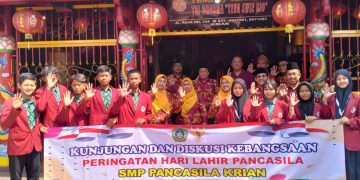 SMP Pancasila Tanamkan Toleransi Melalui Peringatan Hari Lahir Pancasila