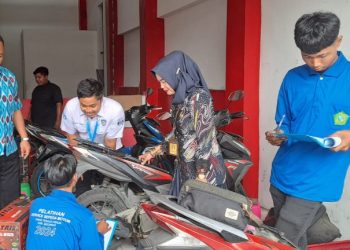 Disnaker Kolaborasi dengan Ahass Yusar Motor Beri Pelatihan Mekanik Sepeda Motor