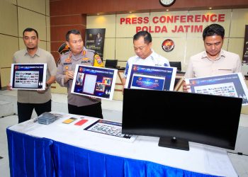 Subdit V Siber Polda Jatim Bongkar Ribuan Konten Website Asusila