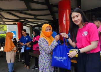 Happy Puppy Rayakan Ultah dengan Berbagi Beras 6 Ton