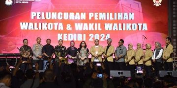 KPU Kota Kediri Gelar Peluncuran Pemilihan Wali Kota dan Wakil Wali Kota