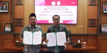 Wujudkan Keberpihakan terhadap Perempuan dan Anak, Pemkab Teken MoU dengan Pengadilan Agama Gresik