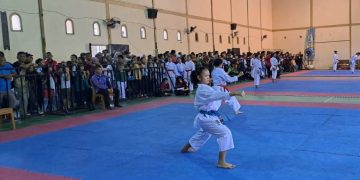 Ribuan Penggemar Karate dan Atlet Karate Banjiri SMK Antartika 2 Sidoarjo