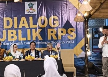 Bedah Visi Misi Bacawabup Sidoarjo, RPS Gelar Dialog Publik