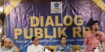 Hadiri Dialog Publik RPS, Bacawabup Andre Yulius Akan Laporkan Bupati Sidoarjo Yang Terindikasi Korupsi