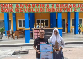 Siswa SMK Antartika 2 Sidoarjo Raih Dua Juara di Ajang O2SN Jawa Timur 2024