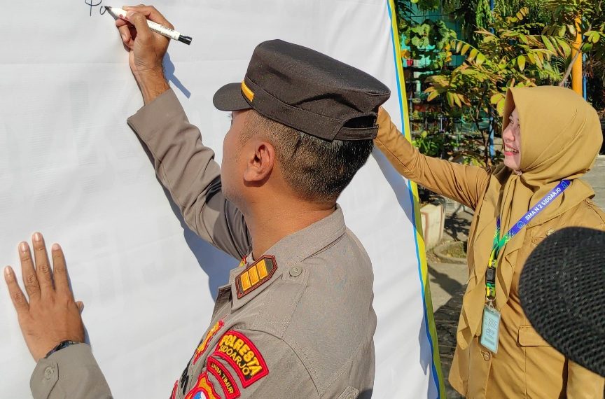 MPLS SMAN 2 Sidoarjo Menyenangkan Melalui Aktivitas Kreatif Pencegahan Kekerasan di Sekolah 