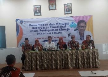 SMA Negeri 1 Taman Siapkan SDM Tangguh, Hadirkan Motivator Agus Ali