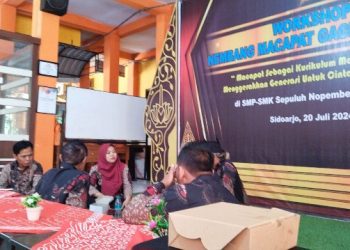SMP-SMK Sepuluh Nopember Tuan Rumah Gelar Macapat Gagrak Secara Kolosal