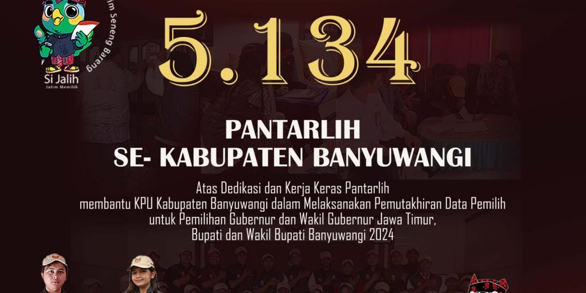 Coklit Pilkada 2024 Tuntas, KPU Banyuwangi Apresiasi Kinerja Pantarlih