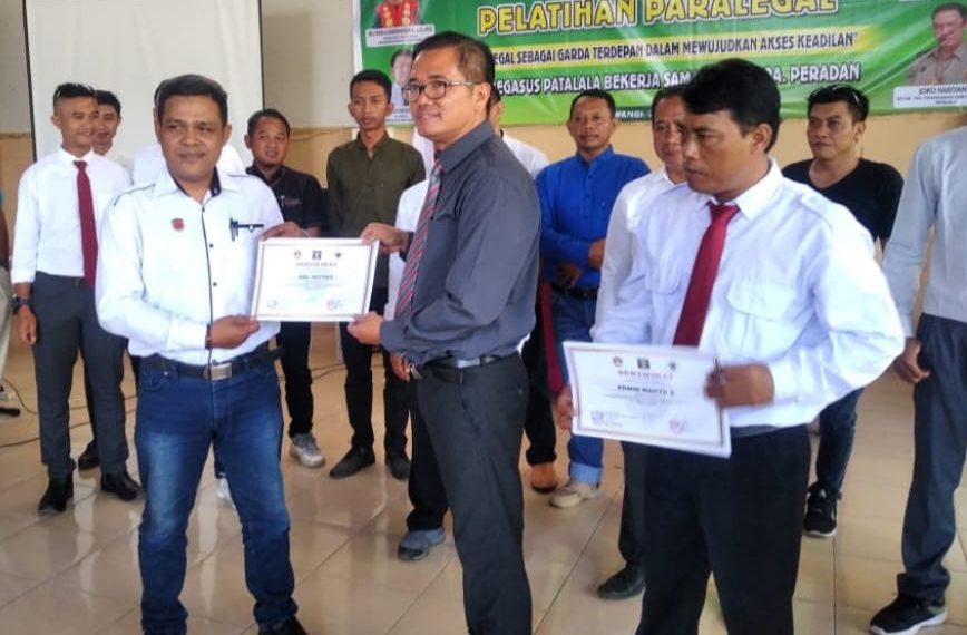 Berupaya Wujudkan Keadilan, YBH Pegasus Patalala Gelar Pelatihan Paralegal di Banyuwangi